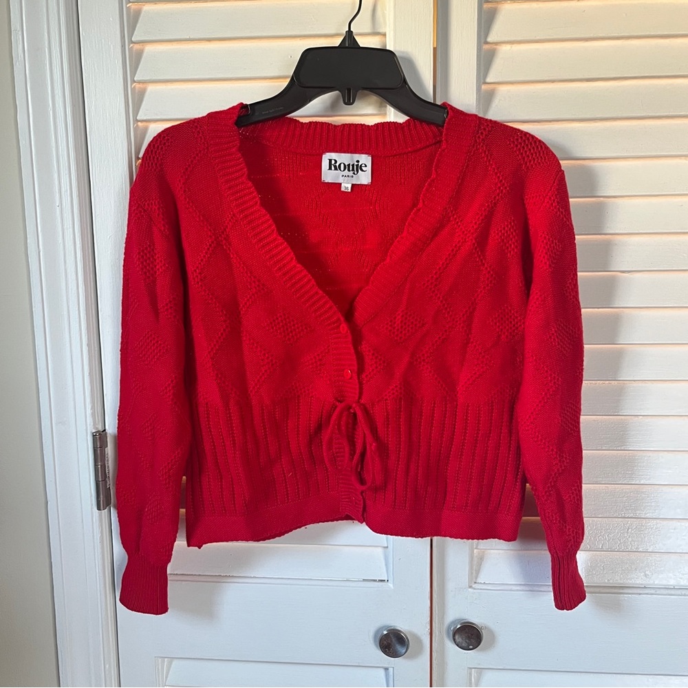 Rouje Red Cardigan